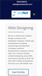 Mobile Screenshot of onenetindia.com